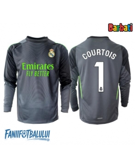 Real Madrid Thibaut Courtois #1 Portarii Tricou Fotbal Replică 2025-26 Barbati Treilea Mâneci Lungi